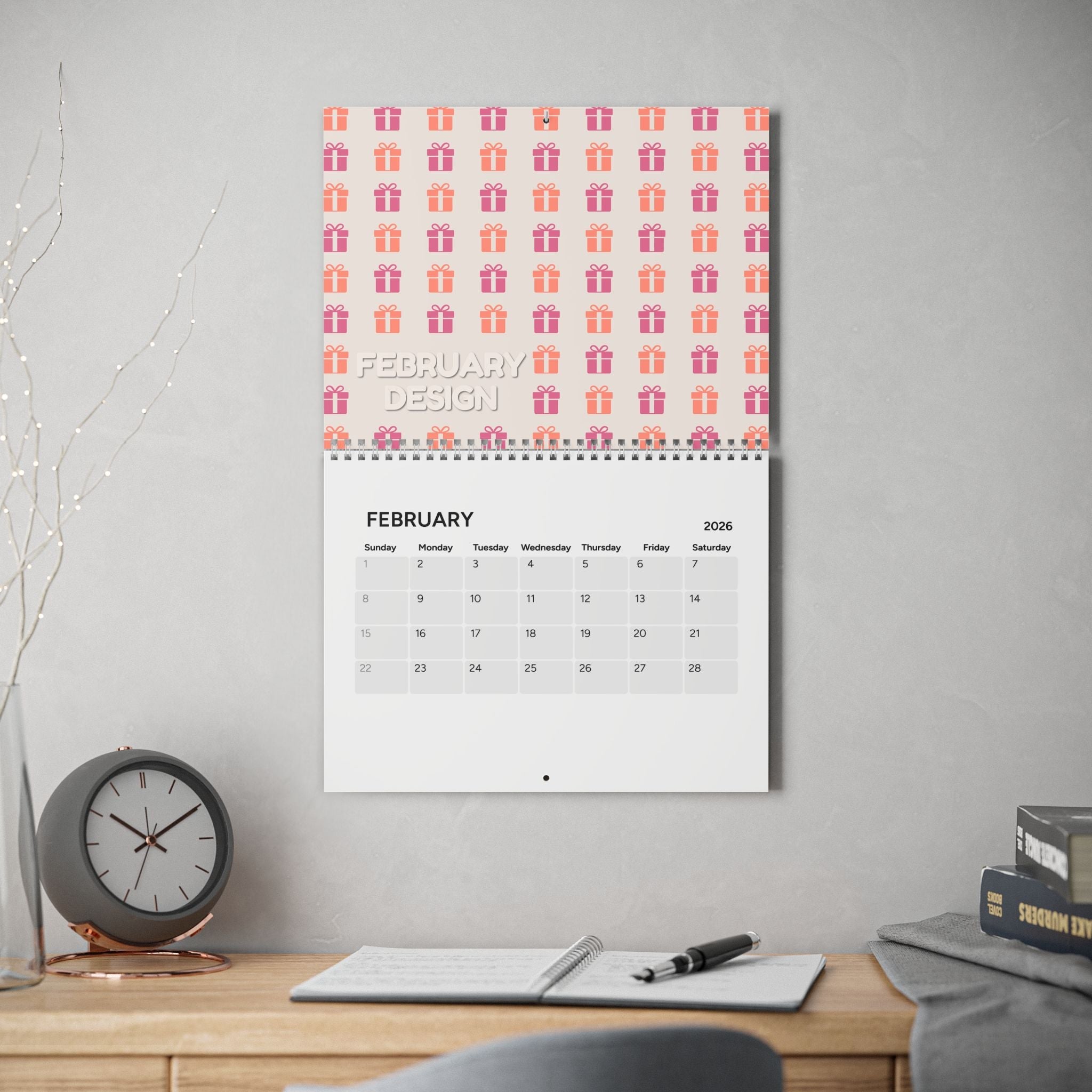 Personalized Gift Calendar (2026)