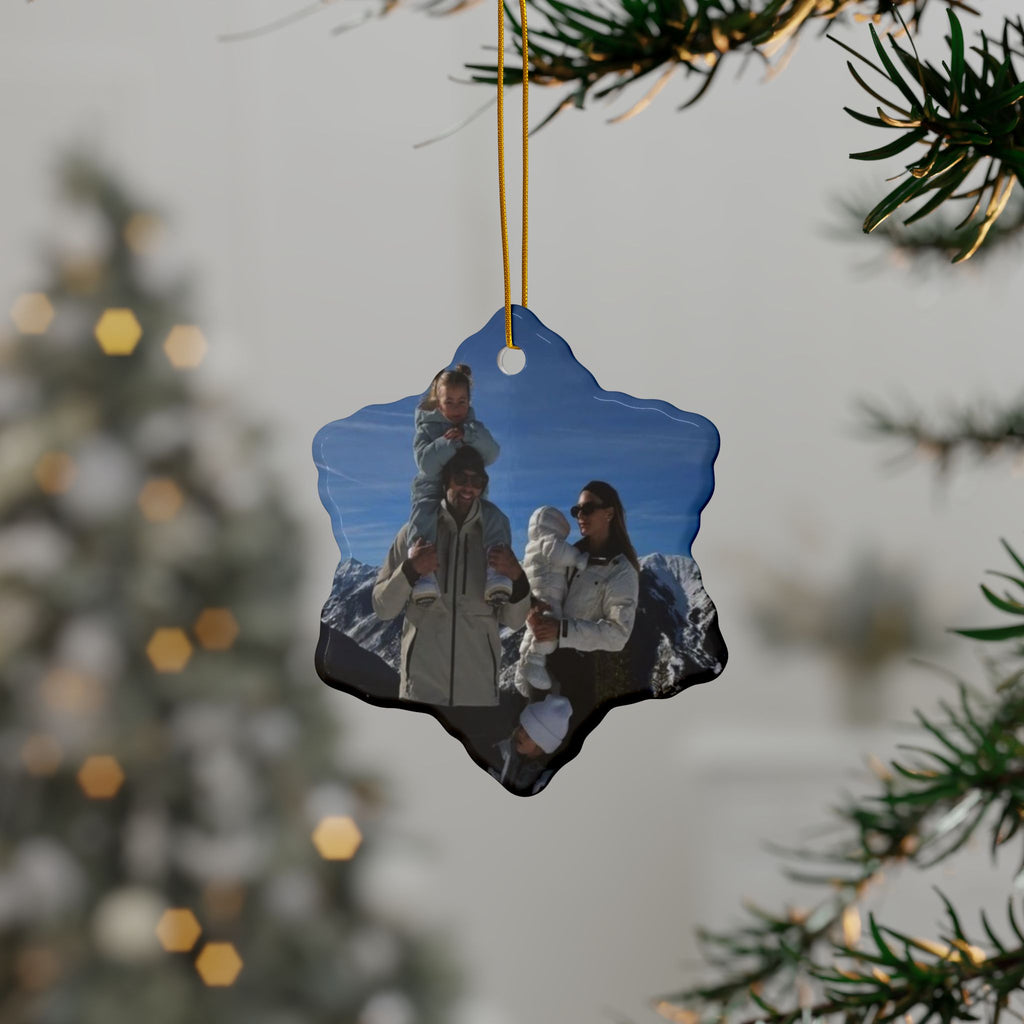 Personalized Ceramic Ornament (4 Shapes)