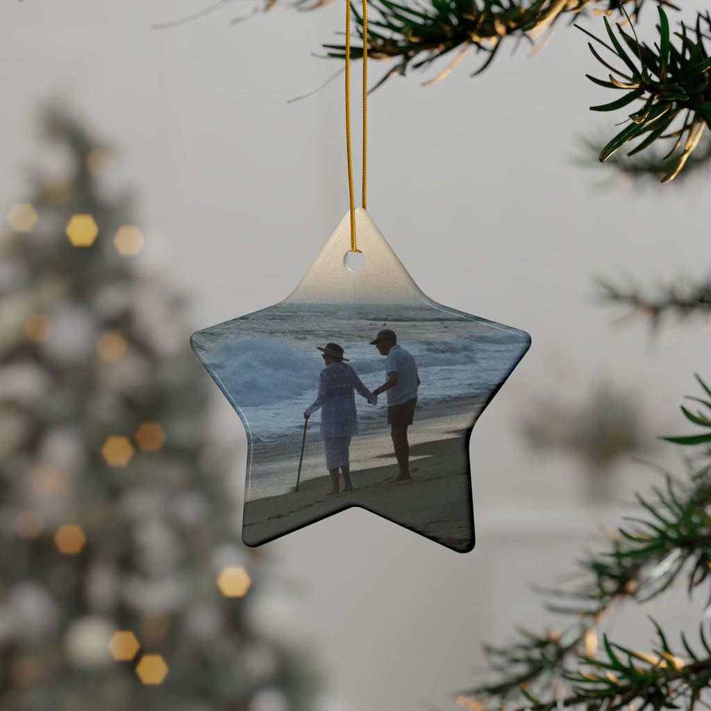 Personalized Ceramic Ornament (4 Shapes)