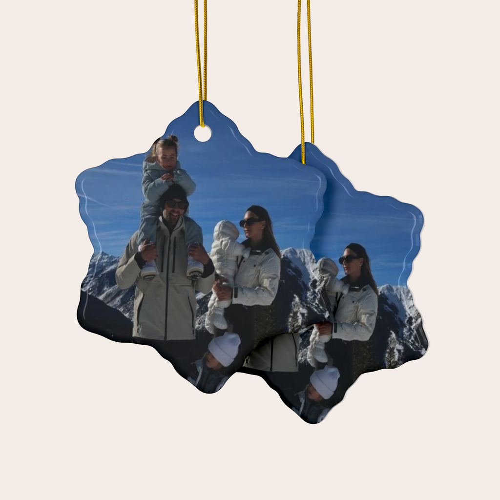 Personalized Ceramic Ornament (4 Shapes)
