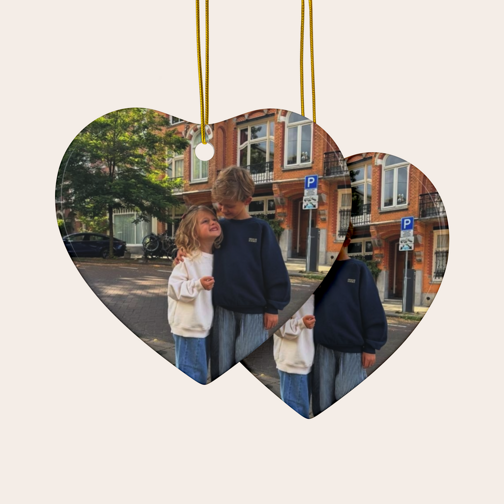 Personalized Ceramic Ornament (4 Shapes)